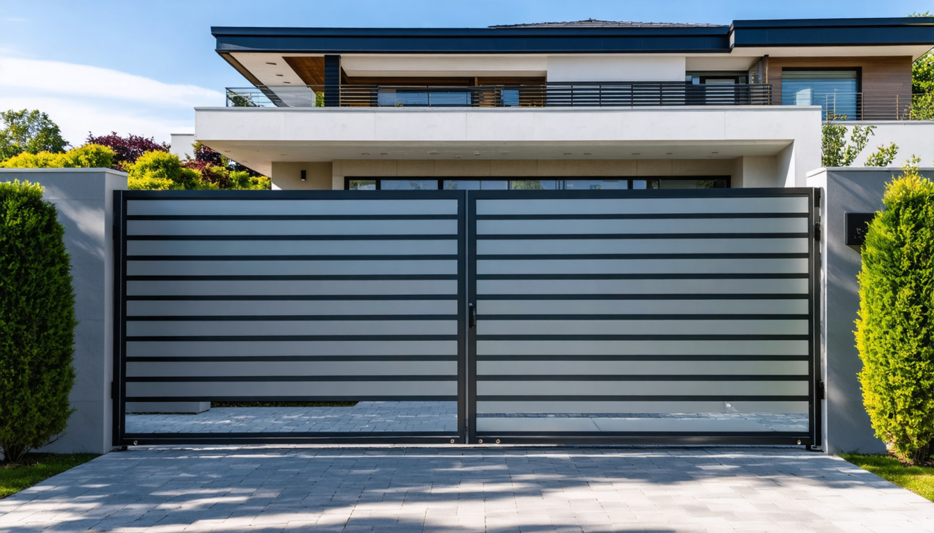 découvrez nos portails contemporains alliant sécurité optimale, design moderne et technologies innovantes pour sublimer et protéger votre habitat.