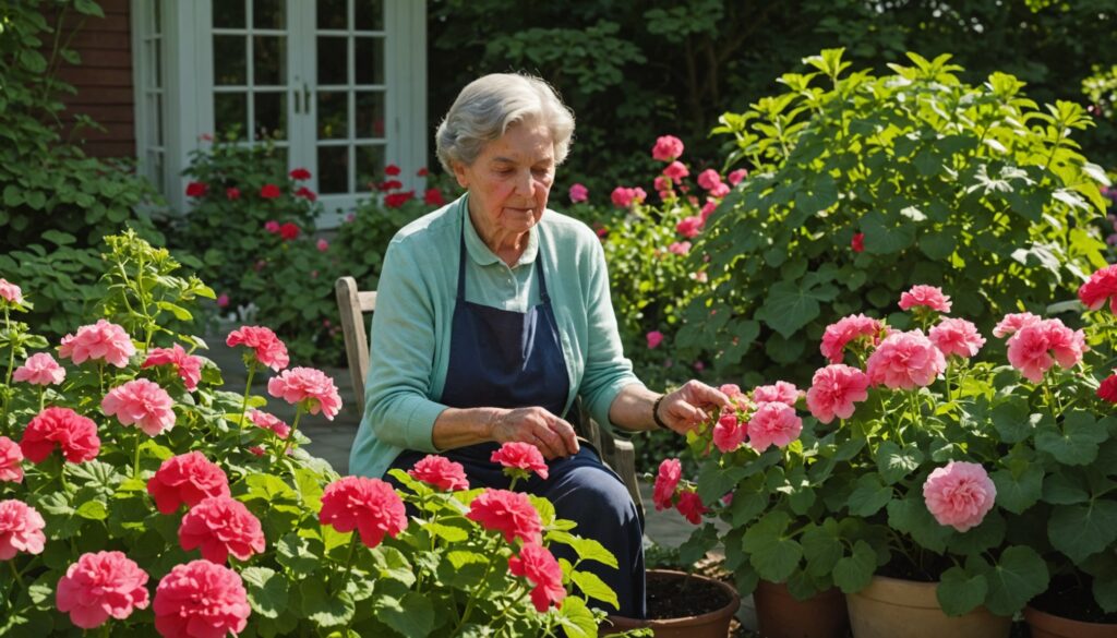 Secrets de grand-mère pour sublimer vos géraniums