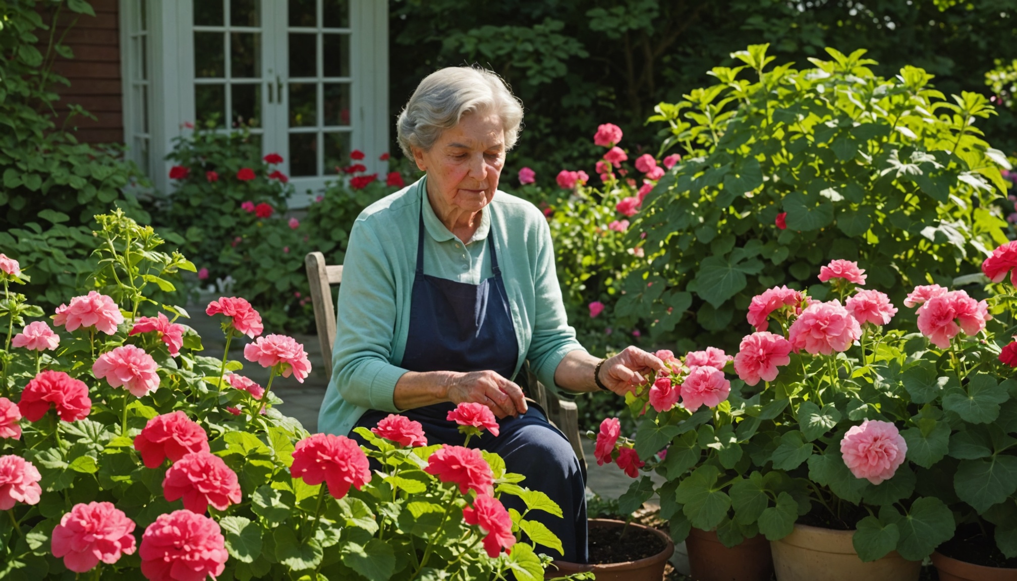 Secrets de grand-mère pour sublimer vos géraniums