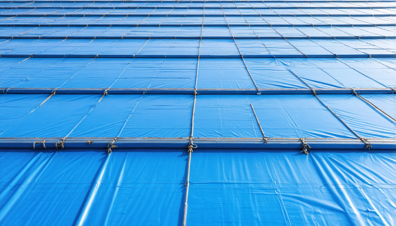 découvrez nos bâches en pvc, la solution idéale pour protéger durablement votre toiture contre les intempéries et les dégâts, alliant robustesse et longévité.