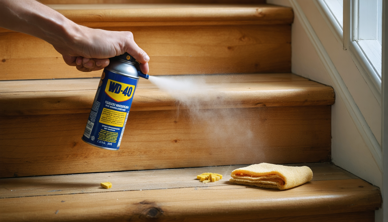 découvrez comment réparer un escalier qui grince grâce aux astuces wd-40 et des méthodes durables pour une solution efficace et durable.