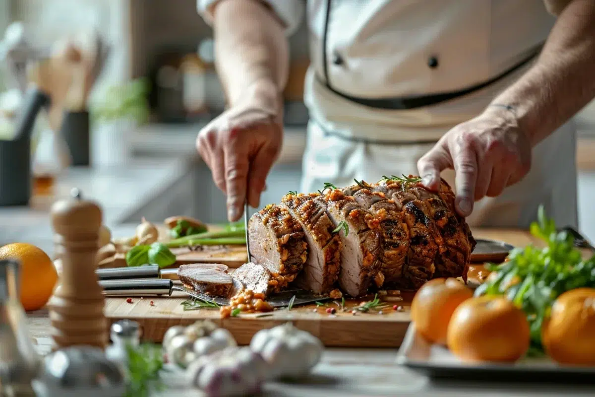 Les secrets d'un rôti de veau à la sauce au thon : une recette originale pour épater vos invités en 15 minutes