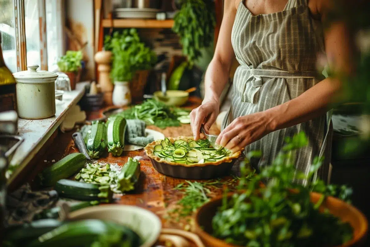 Le flan de courgettes à l'estragon : une recette simple et raffinée pour surprendre vos invités en 5 étapes