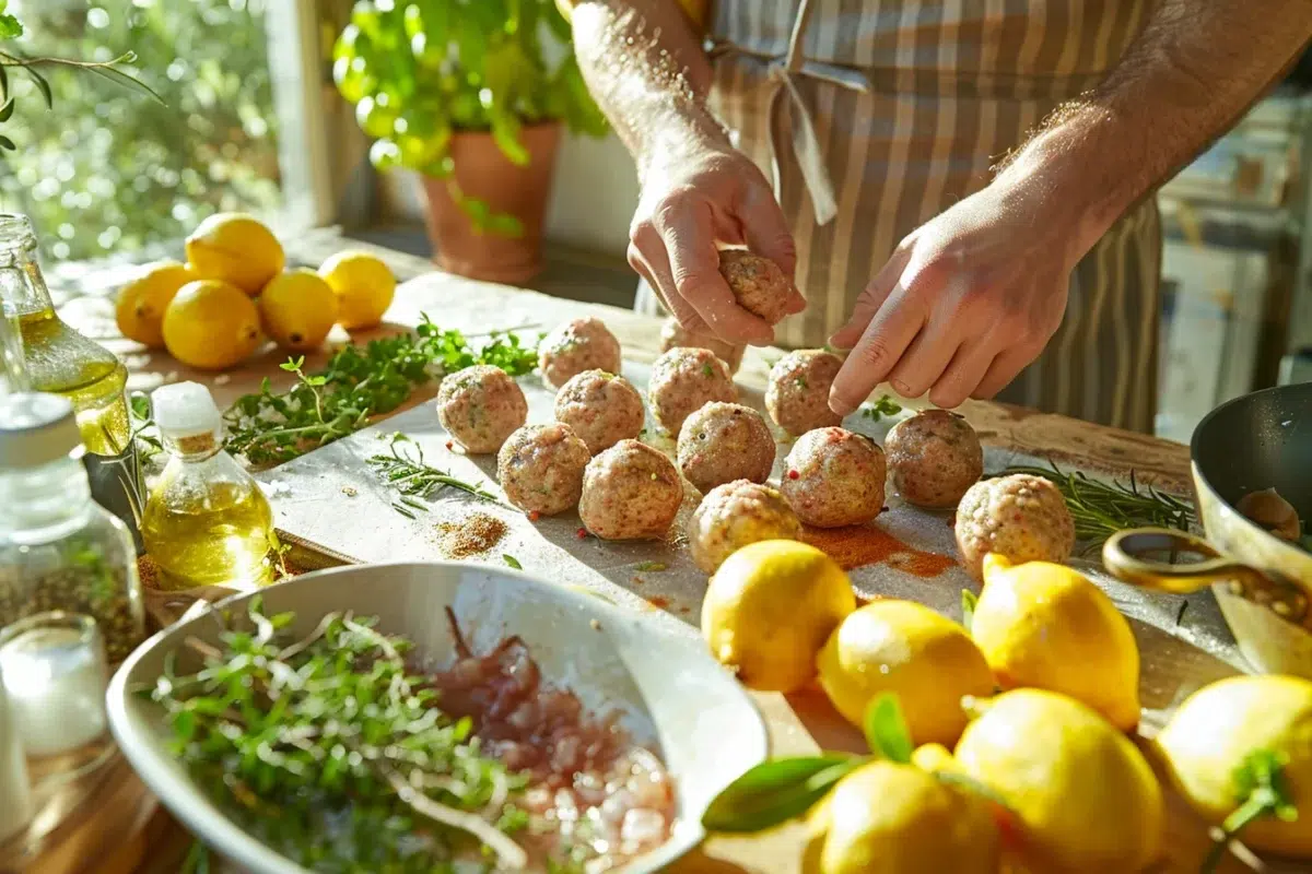 Les boulettes d'agneau aux épices et citron confit : une recette rapide et savoureuse pour vos repas improvisés