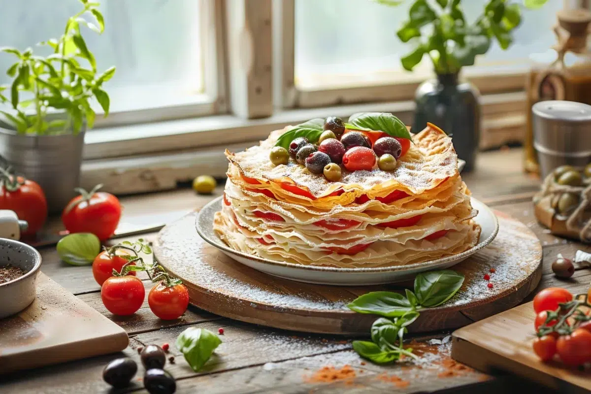 Le mille feuilles méridional : une recette gourmande et ensoleillée pour régaler petits et grands