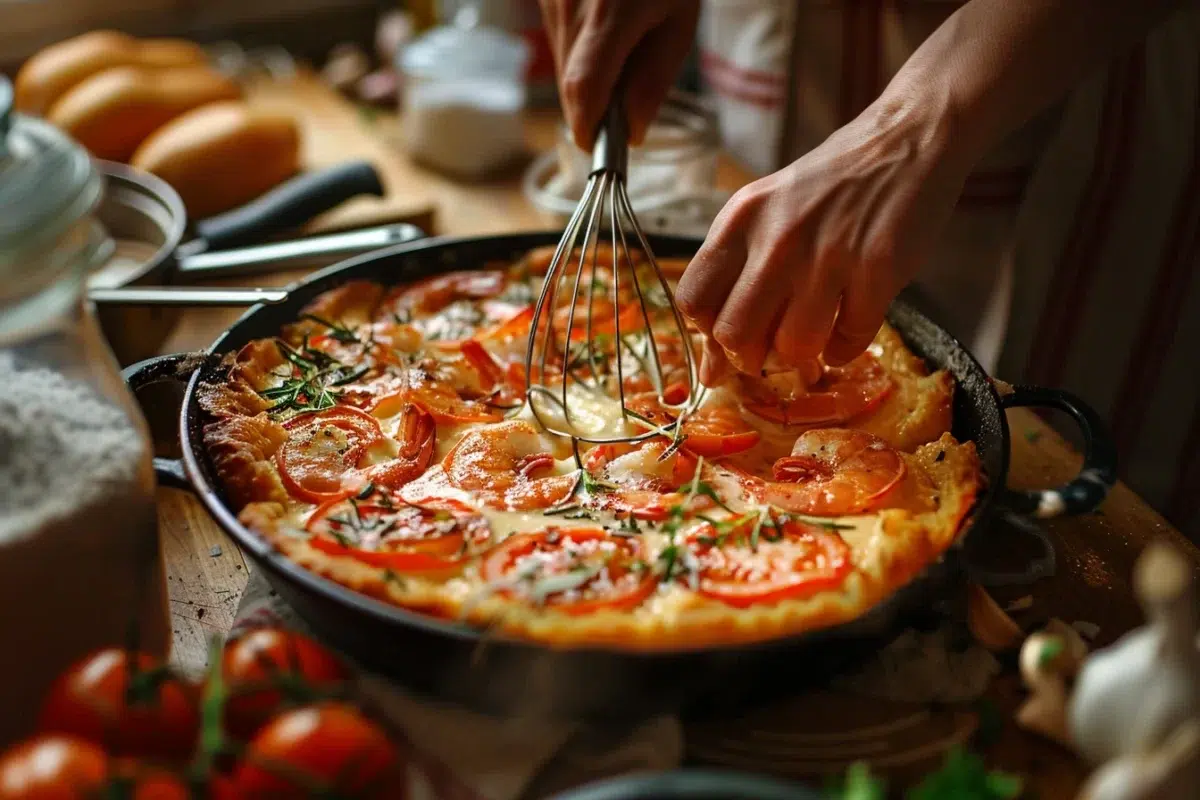 Le soufflé tomates crevettes : une recette rapide et savoureuse prête en moins de 15 minutes