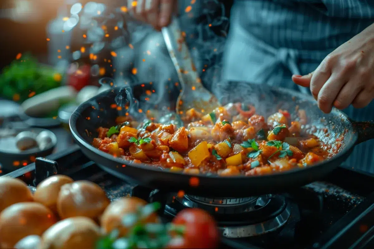 Découvrez les secrets du rougail réunionnais : une recette rapide et savoureuse prête en seulement 10 minutes