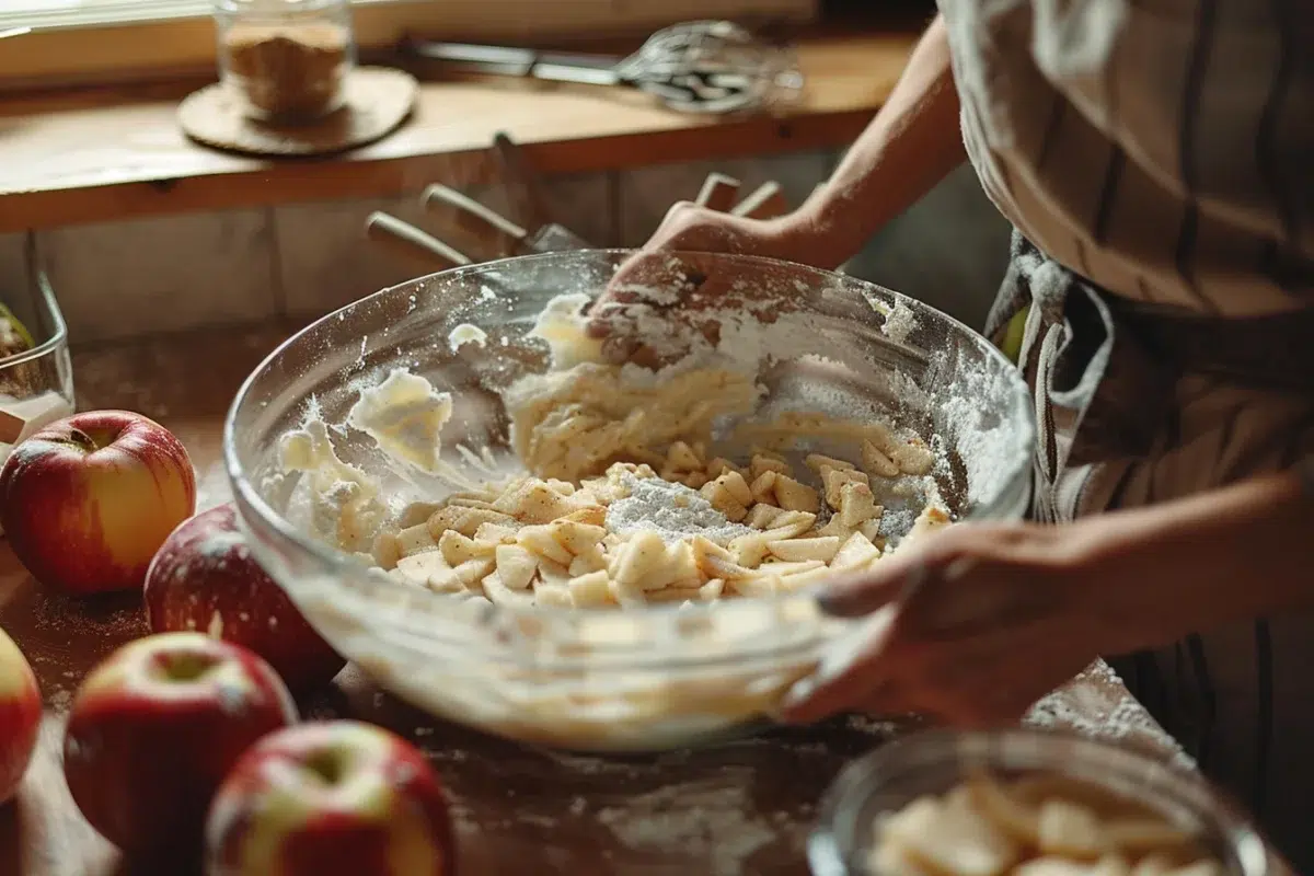 Découvrez la recette du gâteau aux pommes suédois : un dessert simple et raffiné prêt en moins de 15 minutes