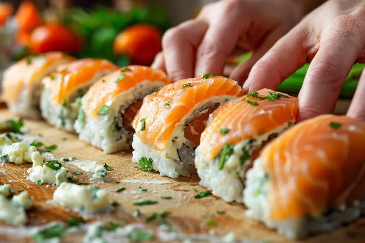 Les roulés au saumon : une entrée rapide et savoureuse à préparer en moins de 15 minutes pour épater vos invités