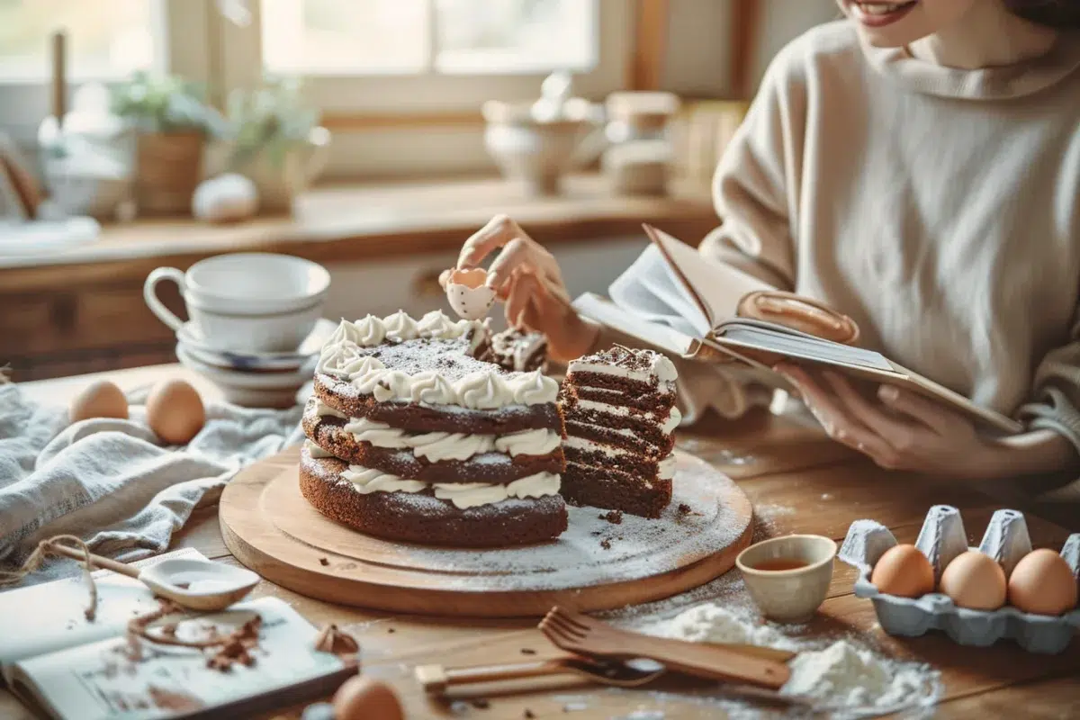 Les secrets d'un gâteau chocolat-lait allégé : une recette à 190 calories pour une pause gourmande réussie