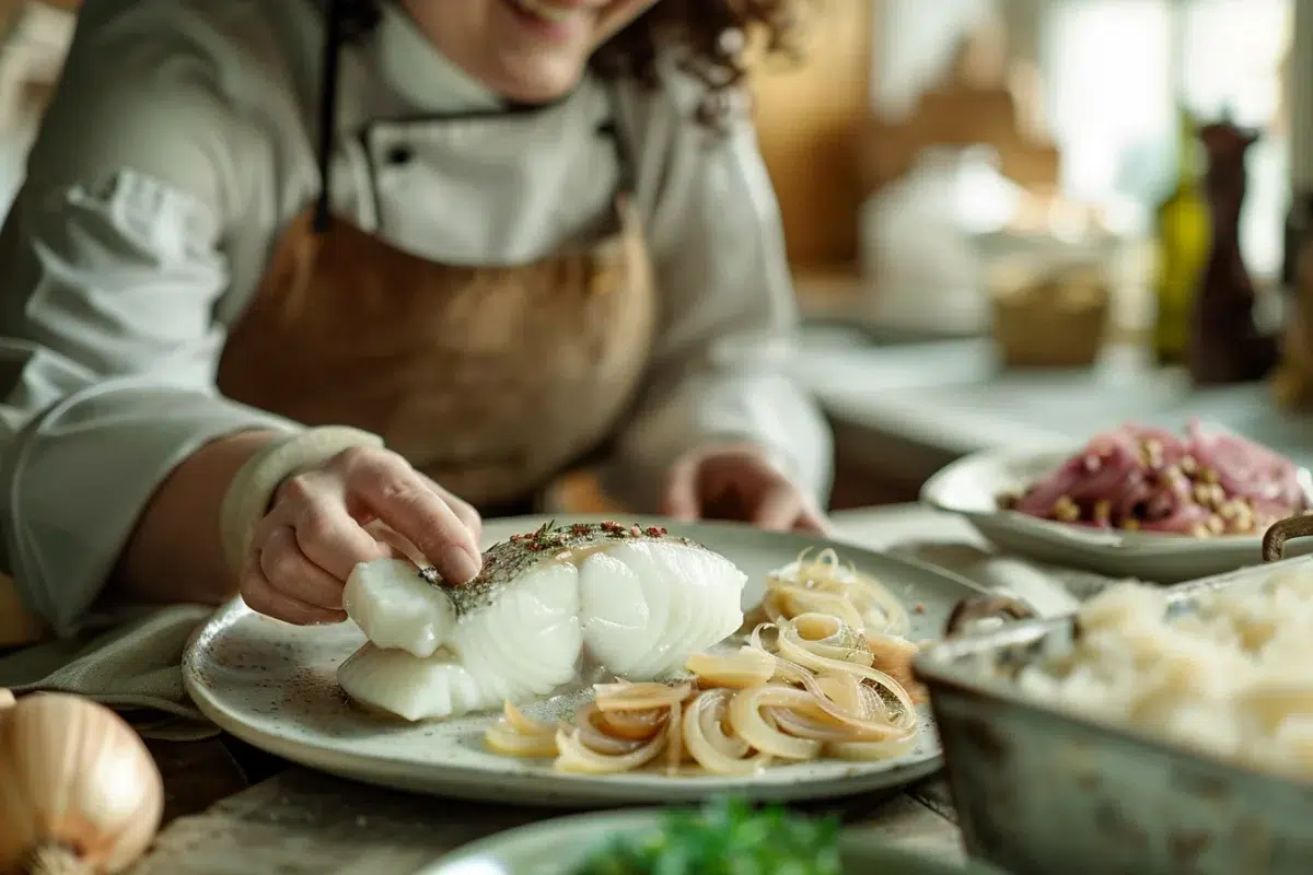 Recette du chef : poisson blanc aux échalotes, un festin inoubliable pour une soirée spéciale ou un dîner familial