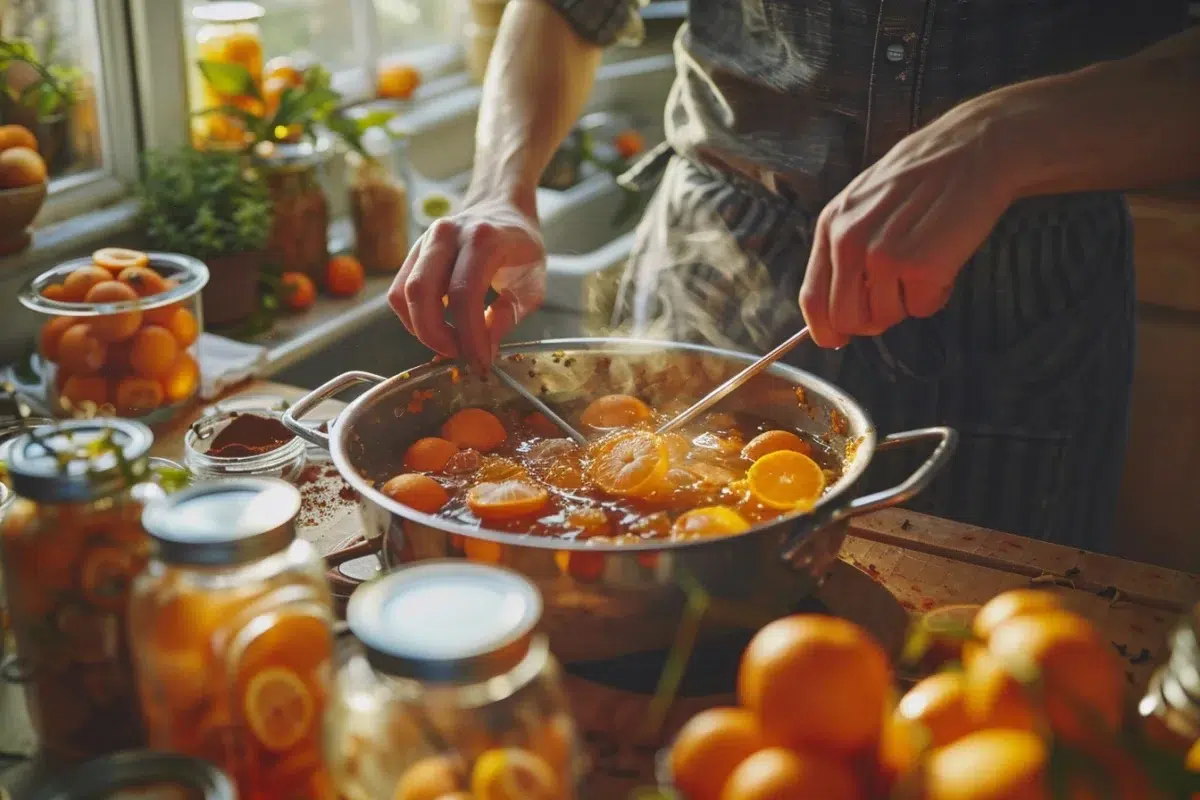 La magie des clémentines épicées : une confiture maison prête en 5 minutes pour égayer vos petits-déjeuners