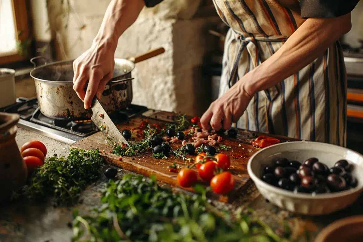 Les secrets du lapin aux olives noires et tomate : une recette méditerranéenne qui ravira vos convives