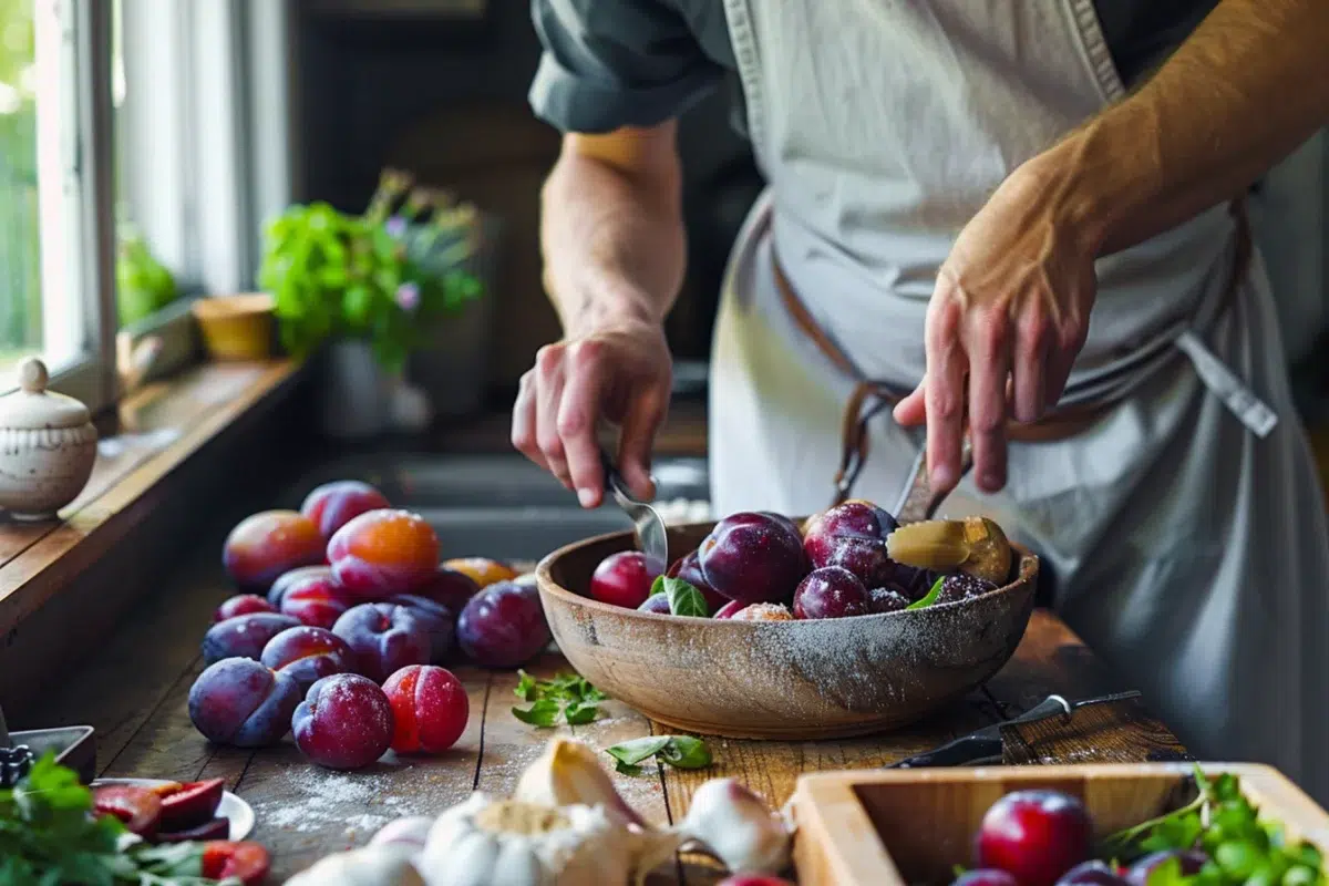 Les prunes à l'aigre-doux : une recette rapide et originale pour sublimer vos plats en moins de 15 minutes