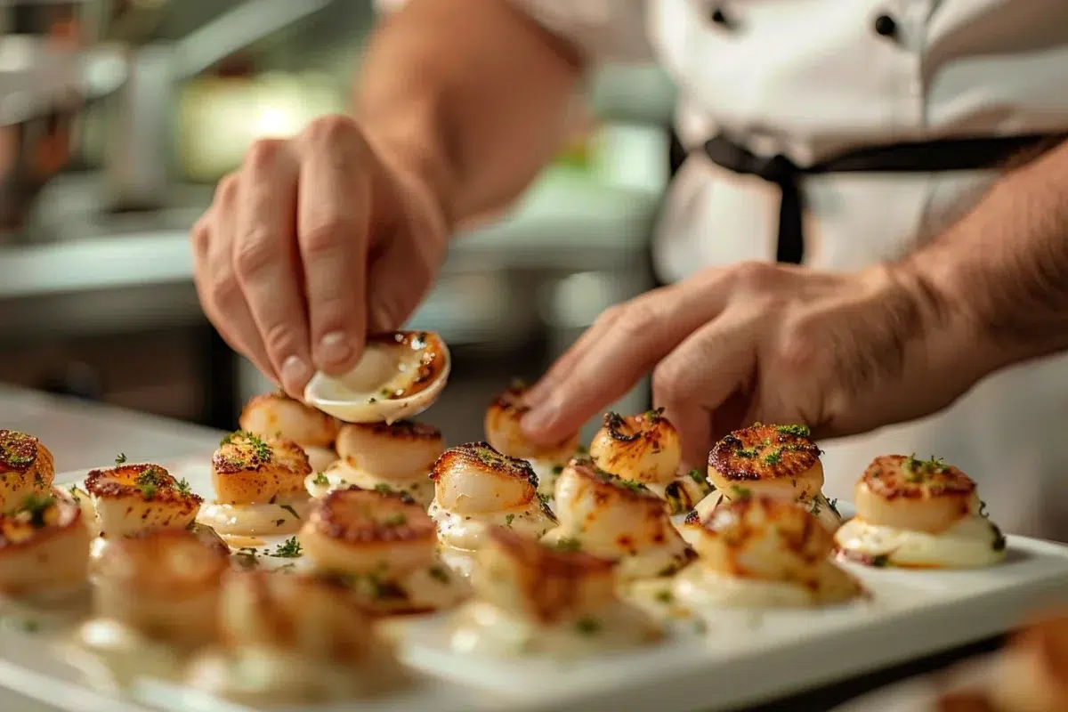 Les coquilles Saint-Jacques à la crème de Porto : une entrée élégante prête en seulement 10 minutes avec 3 astuces