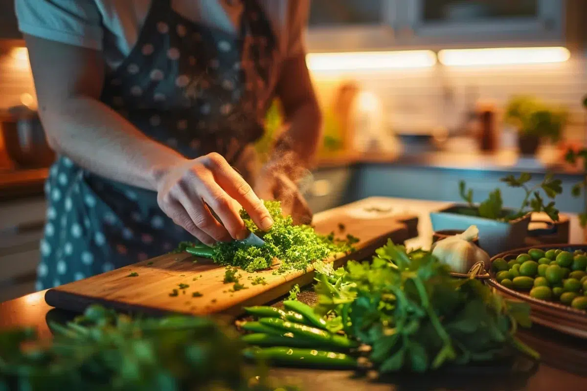 Le potage haricots mange-tout persil : une recette simple et savoureuse prête en seulement 10 minutes