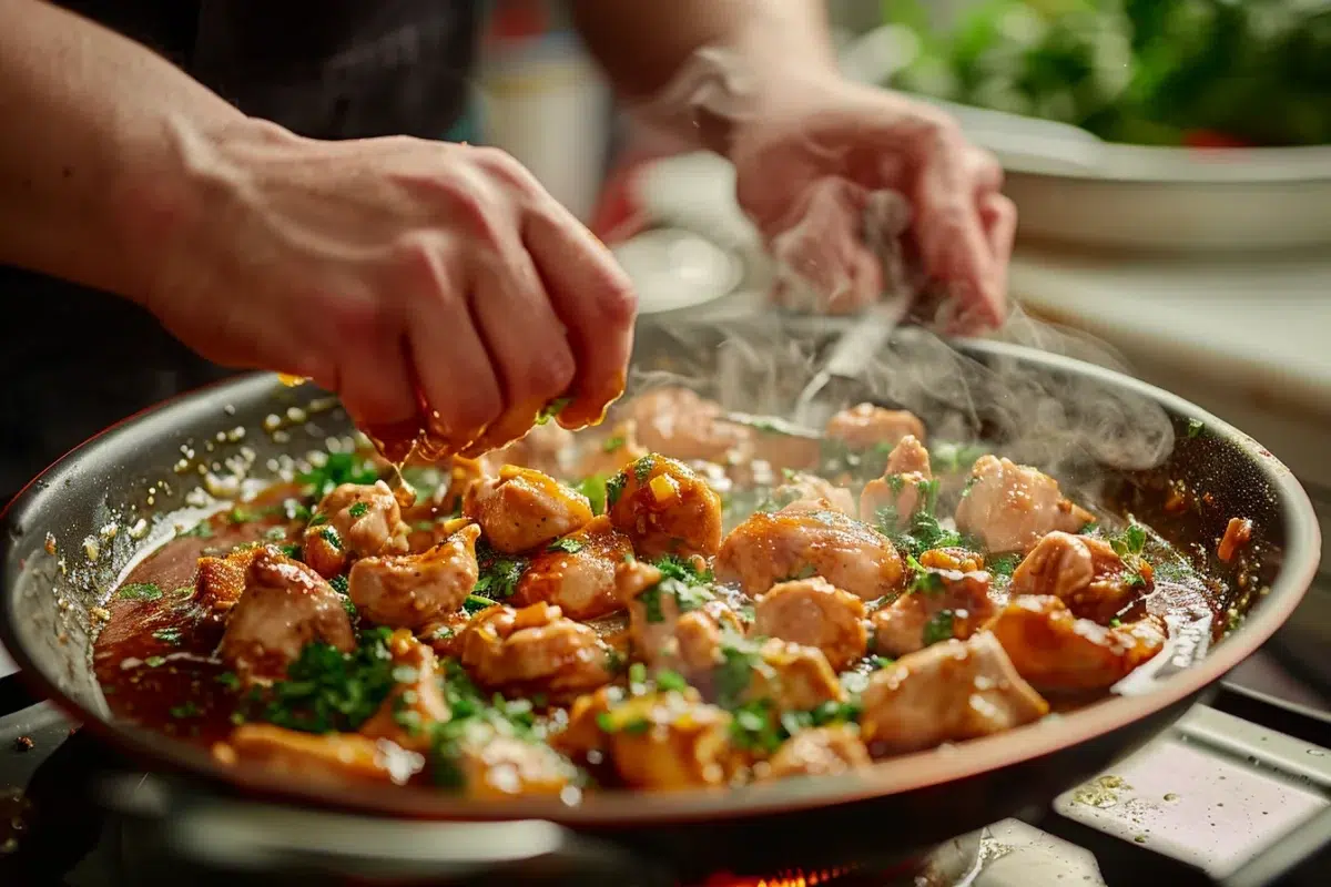 Le poulet à la moutarde et au soja : une recette simple et savoureuse avec des astuces pour un plat parfait