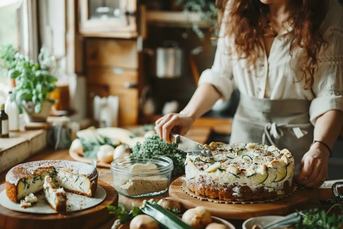 Découvrez comment le cake chèvre-courgette peut transformer vos dîners en une expérience gastronomique unique