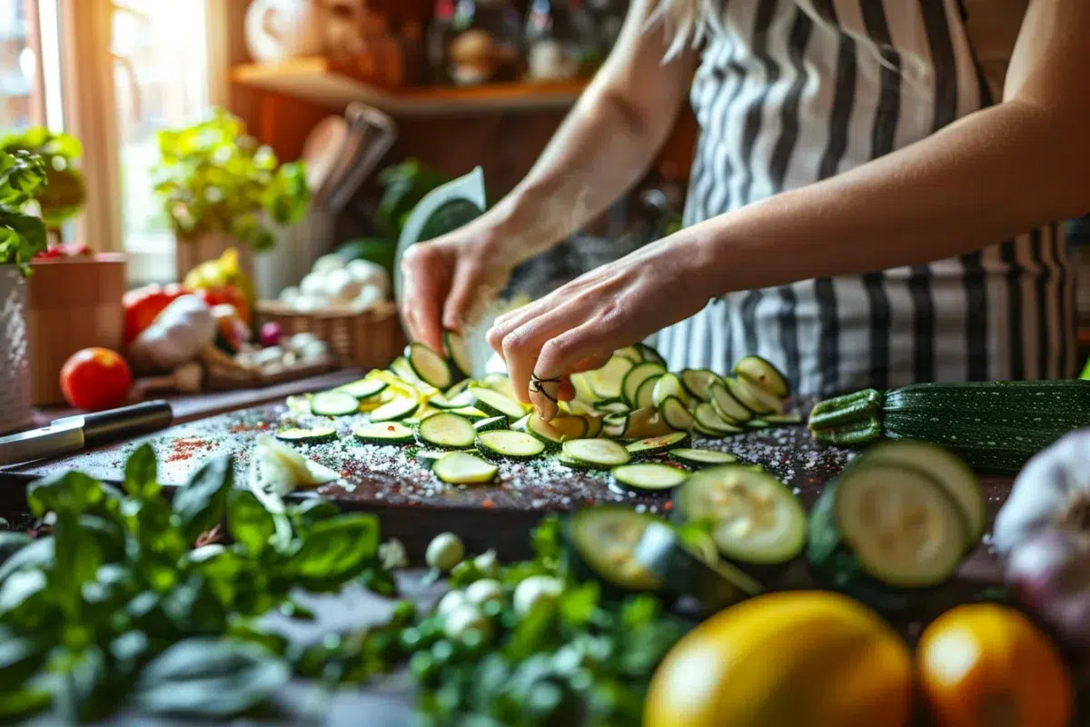 La courgette réinventée : des plats rapides et irrésistibles pour des repas légers et savoureux