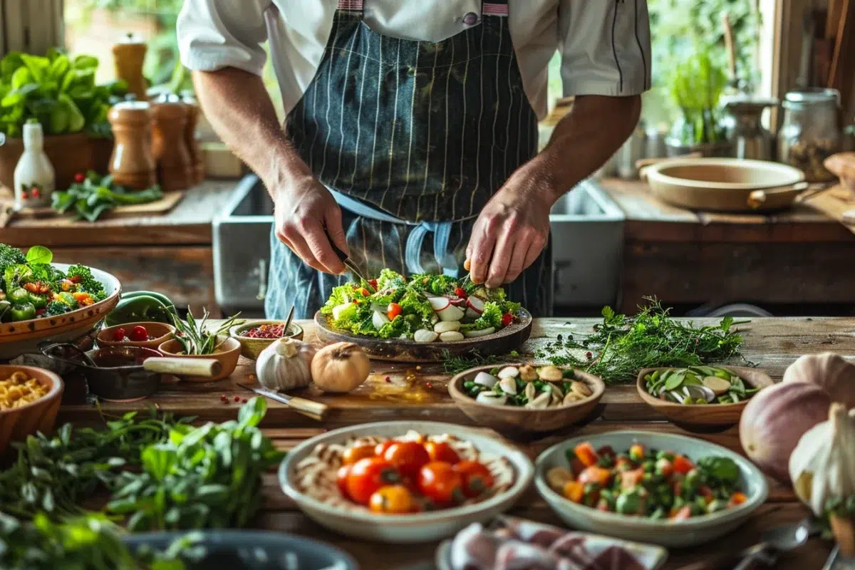 Les secrets de la salade périgourdine : prête en 10 minutes avec 3 astuces du chef Alexandre Fontaine