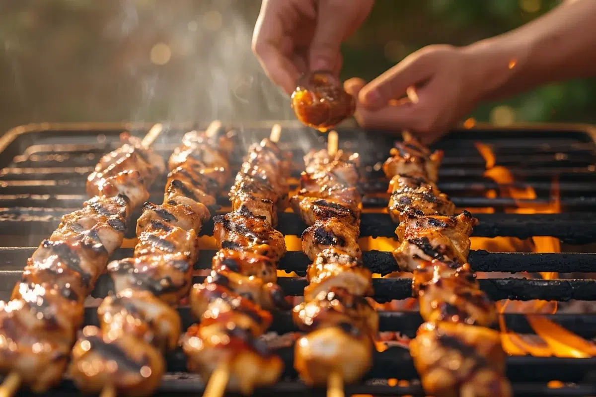 Transformez vos brochettes de poulet en festin avec la marinade secrète de Laurent Mariotte : une recette inoubliable