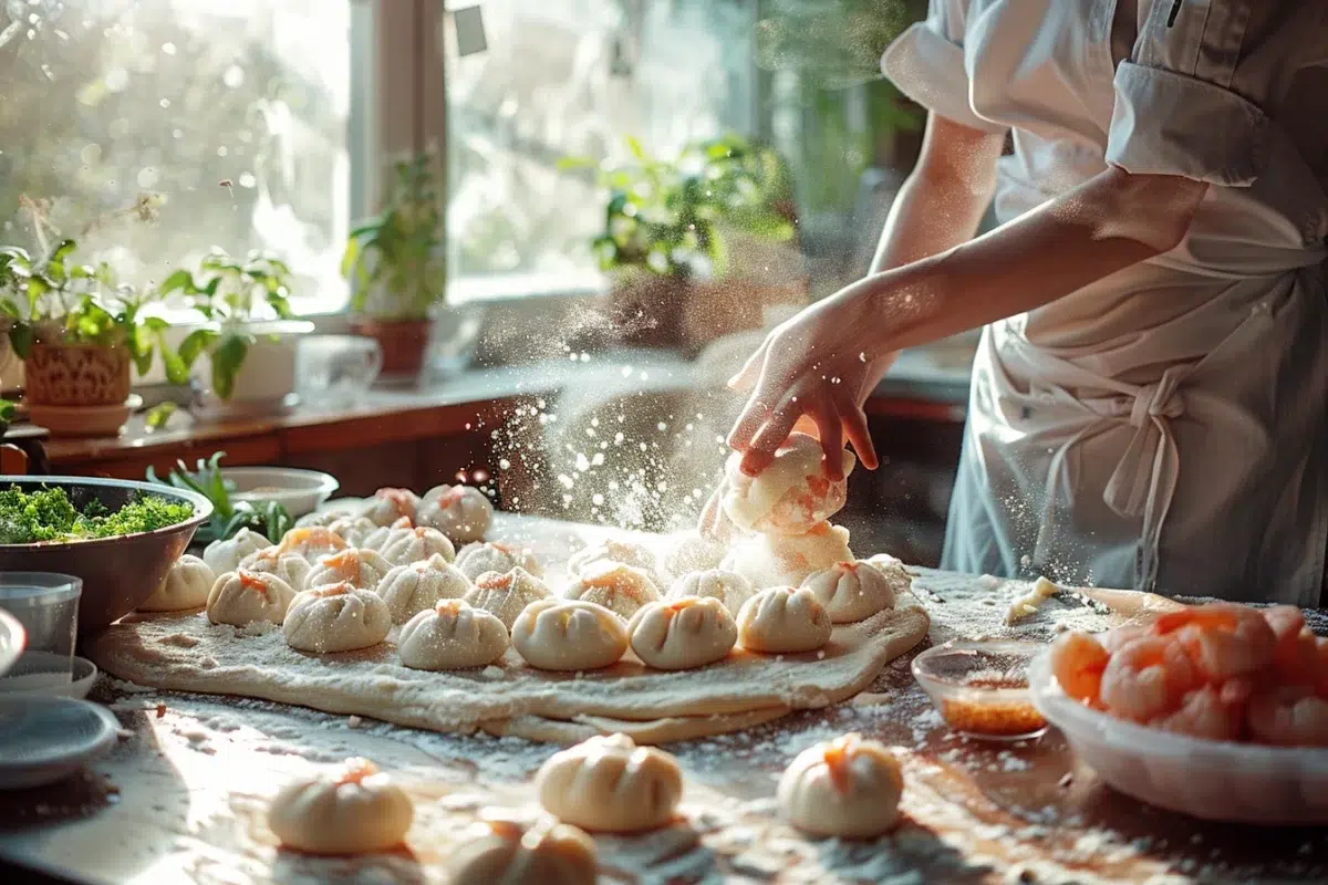 Les brioches aux crevettes du chef : une recette simple et rapide à préparer en seulement 15 minutes