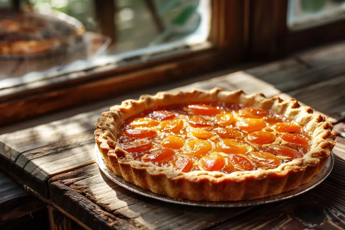 La tarte abricot-amande : un dessert simple et savoureux pour régaler vos convives en toute occasion