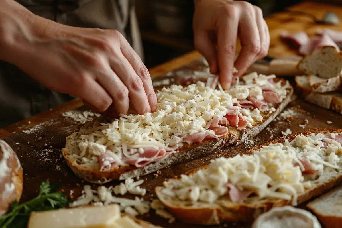 La tartine de saint nectaire au jambon de pays : une recette simple et savoureuse à découvrir en 5 étapes