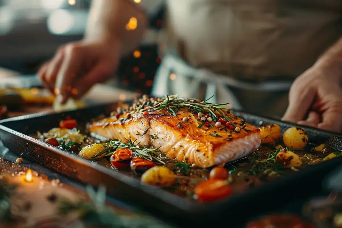 Filet de truite rôti : une recette simple et rapide pour un repas délicieux en moins de 15 minutes