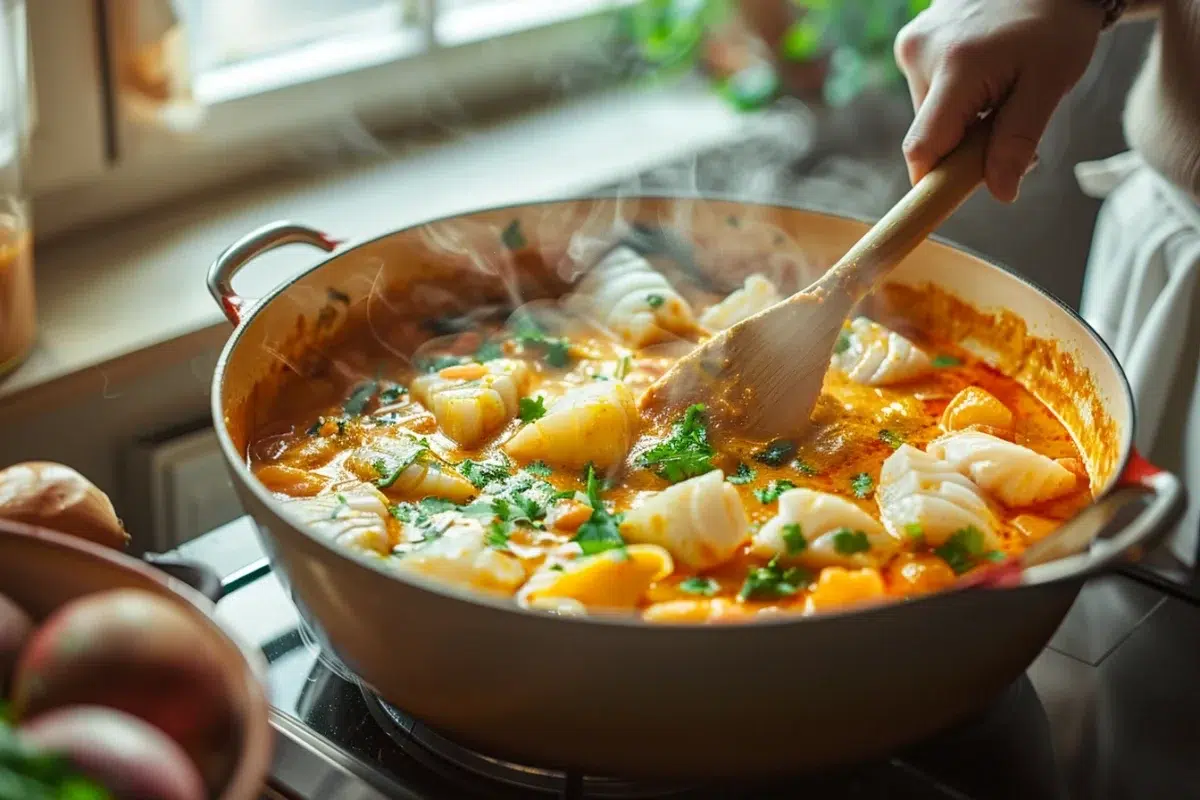 Les astuces pour un curry de cabillaud au lait de coco : une recette raffinée et rapide à réaliser