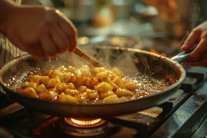 Le moelleux caramélisé à l'ananas : une recette rapide et délicieuse prête en moins de 15 minutes