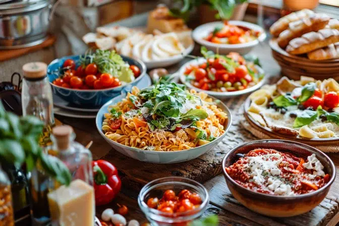 Les recettes italiennes en moins de 20 minutes : pâtes, salades et plats incontournables pour toute la famille