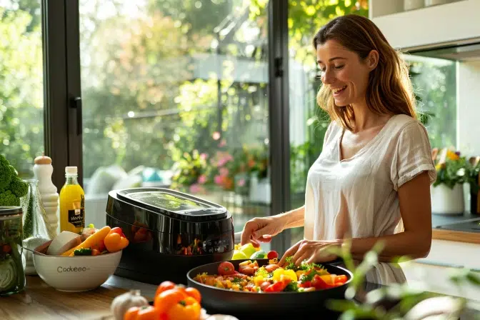 La ratatouille rapide au Cookeo : le soleil dans votre cuisine en moins de 20 minutes avec Marie David