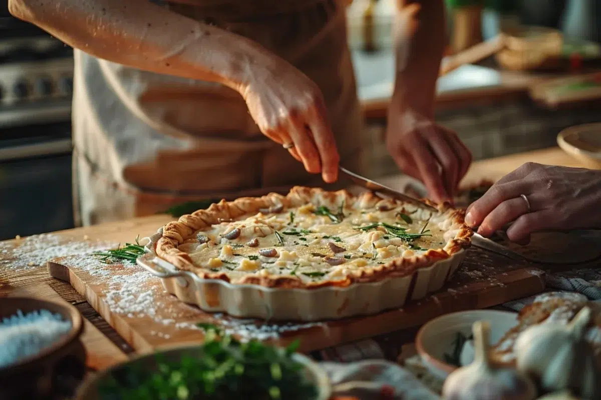 La tourte au brocciu et aux anchois : une recette simple et économique prête en 10 minutes avec 5 astuces