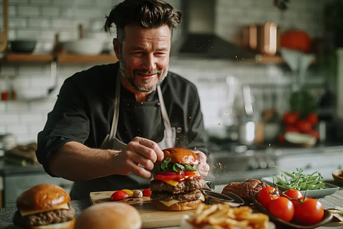 Le secret de Norbert pour un smash burger maison : une recette simple et gourmande à réaliser chez vous