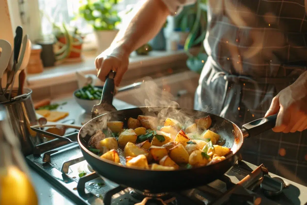 Pommes de terre croustillantes et savoureuses : astuces et techniques pour un plat parfait en 40 minutes