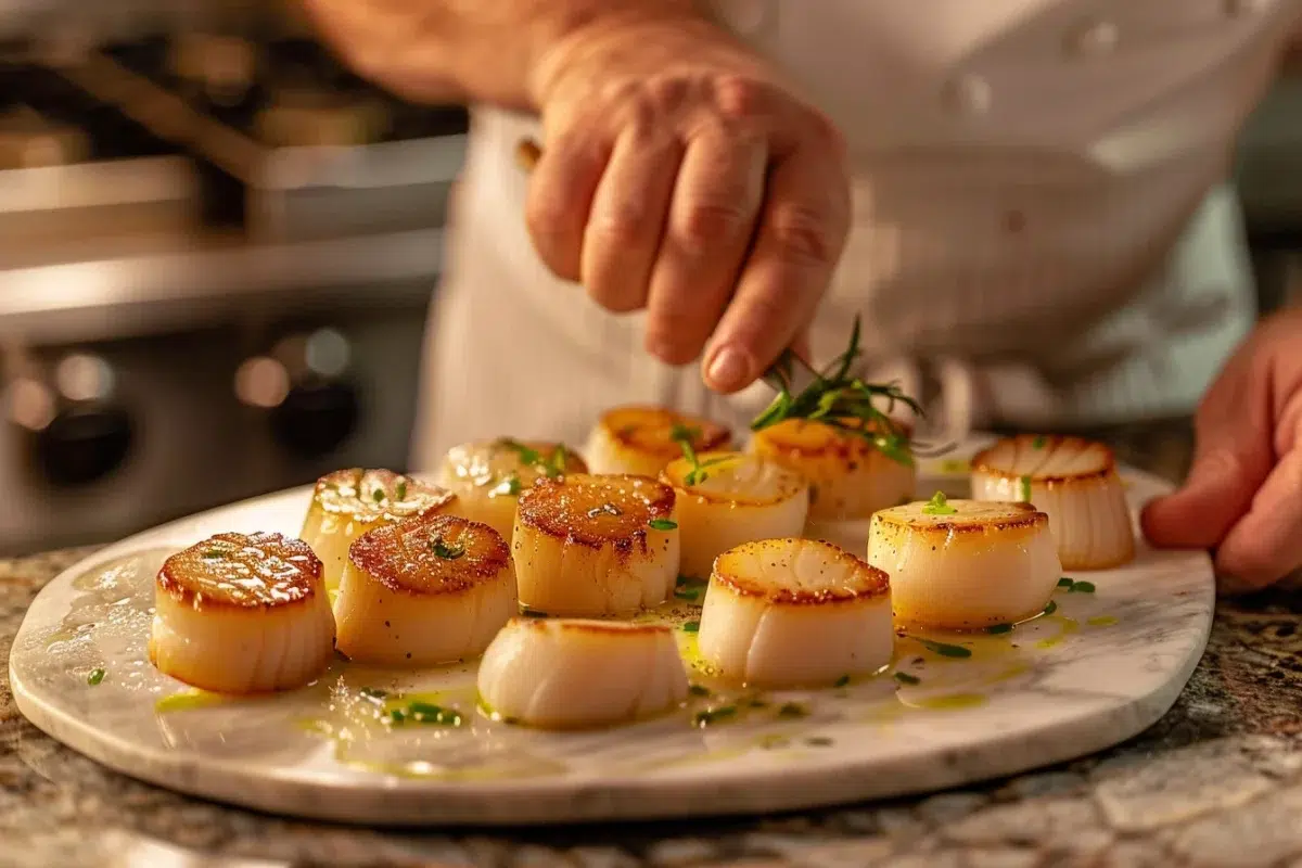 Noix de Saint-Jacques au muscadet : une recette délicate pour une soirée inoubliable en seulement 20 minutes