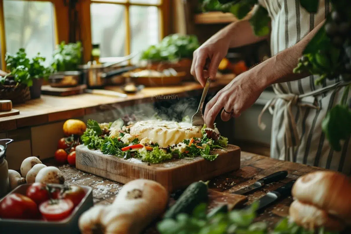 La recette du saint-marcellin avec salade chaude : un délice gourmand et facile à préparer en 15 minutes