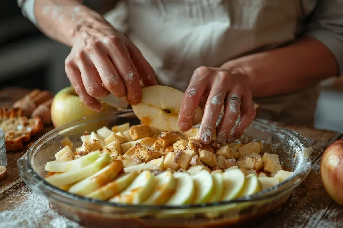 pommes caramélisées au pain d'épices : un dessert rapide et savoureux à préparer en 15 minutes