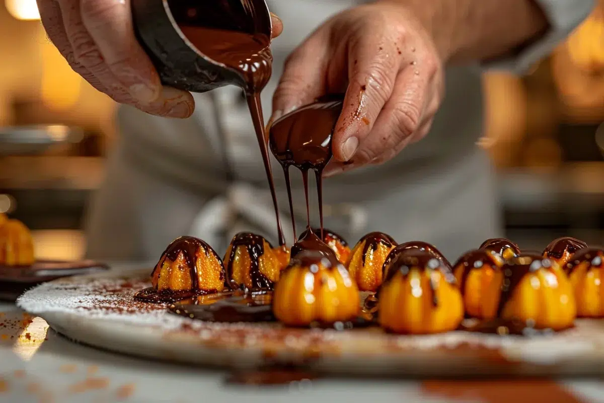 Les astuces de chef pour des chocorangettes : des madeleines à l'orange nappées de chocolat noir pour un dessert parfait