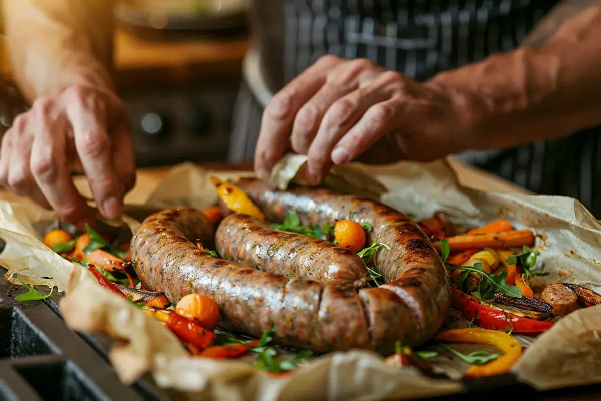 Les secrets d'un saucisson à cuire en papillote : astuces de chef pour impressionner vos invités