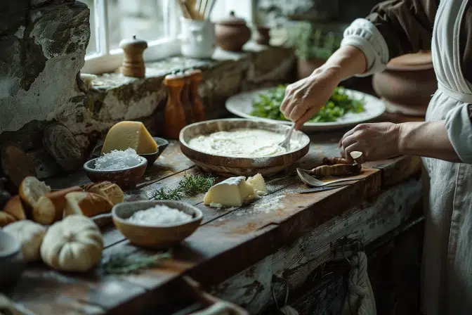 La crème au Roquefort Auld Alliance : une recette historique et savoureuse à préparer en 10 minutes