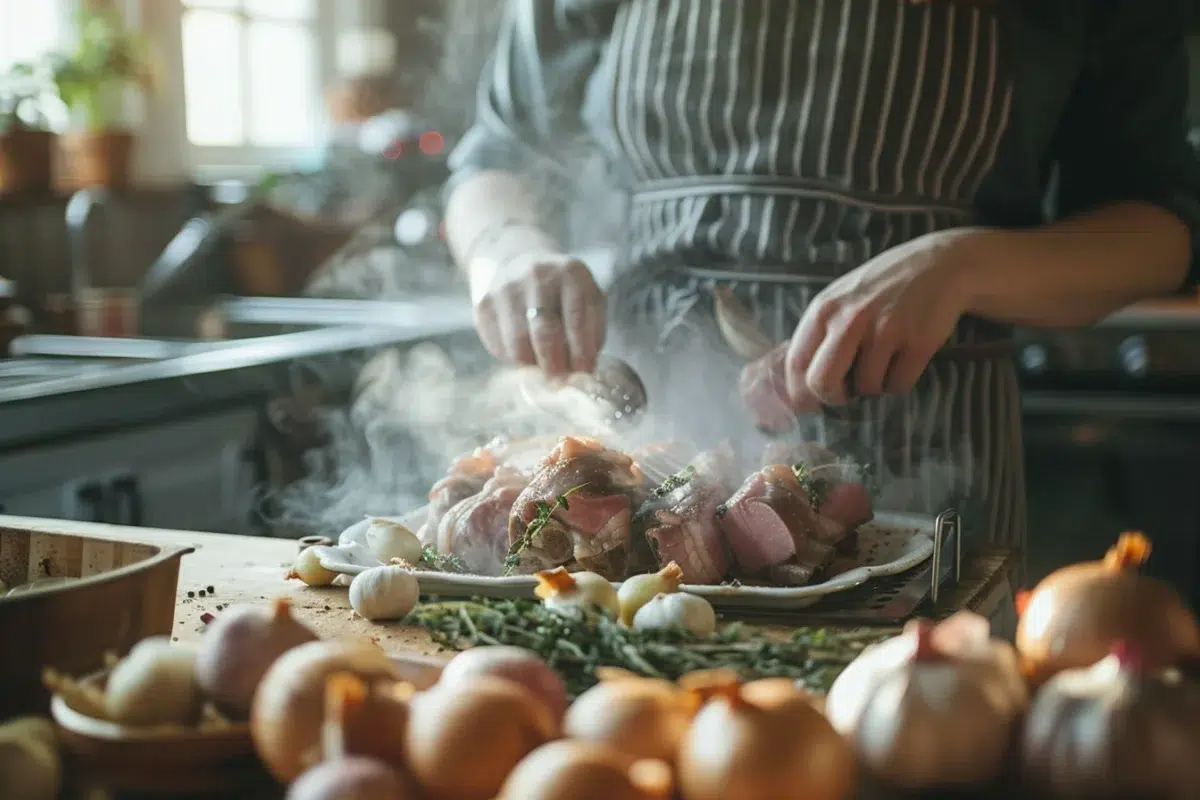 Un jarret de veau aux échalotes : une recette simple et savoureuse à préparer en 30 minutes pour régaler vos convives