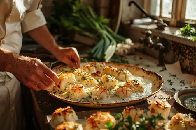 Les bricks au crabe et leur fondue de poireaux : une entrée croustillante et savoureuse à découvrir