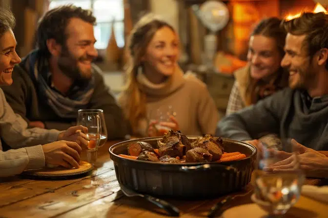 L'agneau aux carottes en cocotte : une recette traditionnelle revisitée pour un dîner savoureux et convivial