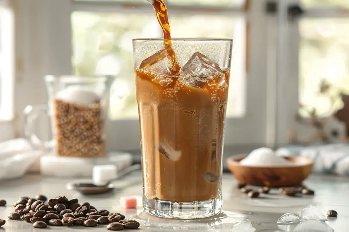 Un café frappé maison : rafraîchissant et facile à préparer en seulement 5 minutes pour vos étés