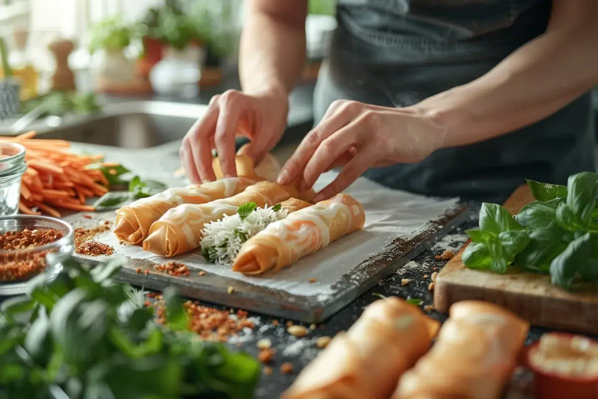 Recette des nems croustillants et savoureux : astuces de chefs pour une