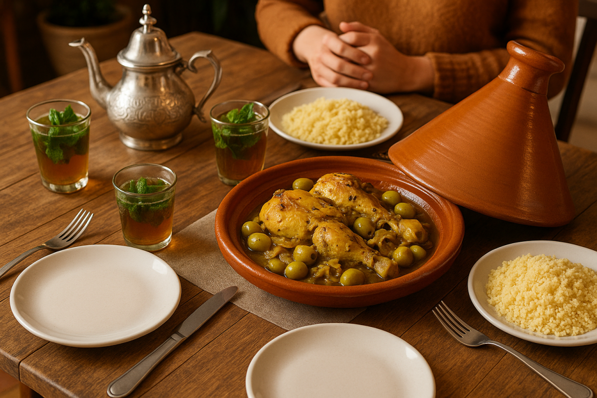 découvrez la délicieuse recette de tajine au poulet adorée par julie andrieu. une préparation à la fois simple et savoureuse, idéale pour émerveiller vos invités et régaler vos papilles. rejoignez-nous dans cette aventure culinaire pleine de saveurs!
