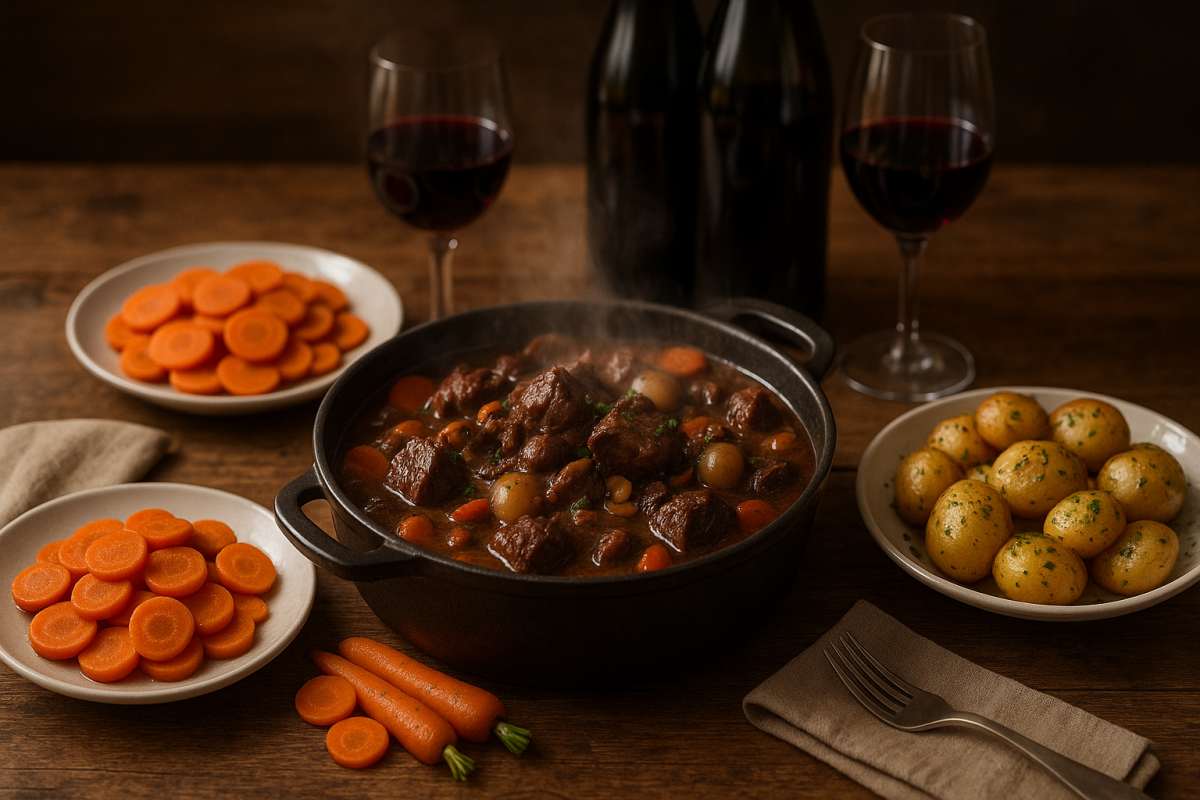 découvrez l'accompagnement idéal pour sublimer votre bœuf bourguignon. dans cet article, je partage mon expérience et mes astuces pour faire toute la différence dans ce plat traditionnel.