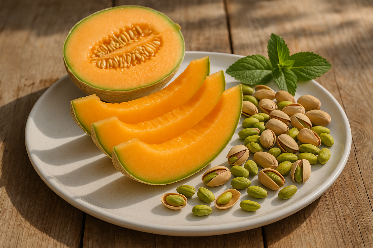 découvrez l'accord irrésistible du melon-pistache, une combinaison ultra fraîche qui saura séduire vos invités à l'apéro. parfaite pour les chaudes soirées d'été, cette association audacieuse apporte une touche originale et gourmande à vos apéritifs.